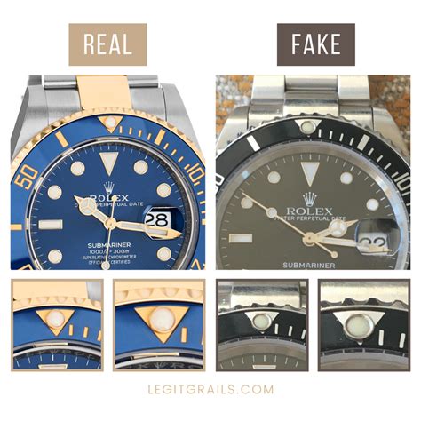 what does a fake rolex submariner look like|Rolex Submariner authentication.